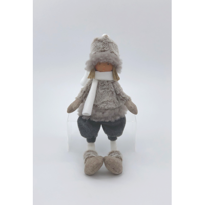 Figurka tekstylna dziecko 14 x 11 x 42 cm