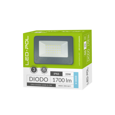 Naświetlacz LED ORO DIODO 20 W