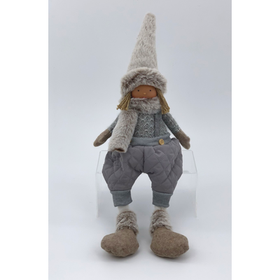 Figurka tekstylna dziecko 16 x 12 x 51 cm