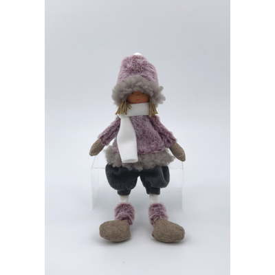 Figurka tekstylna dziecko 14 x 11 x 42 cm