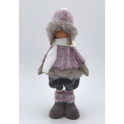 Figurka tekstylna dziecko 14 x 11 x 38 cm