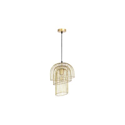 Lampa wisząca Rowena E27 1x60 W złota