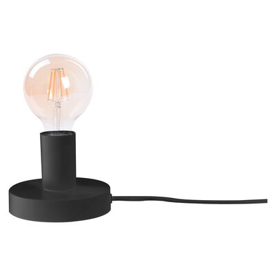 Lampa Bowie asztali E27 1x60 W czarna