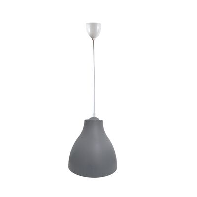 Lampa wisząca Morris E27 1x40 W IP20 szary