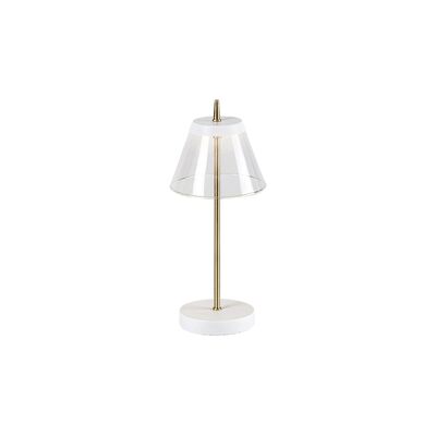 Lampka stołowa Aviana LED 6 W biały/brąz