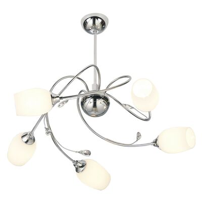 Lampa wisząca BARCELONA 2030 chrom opal