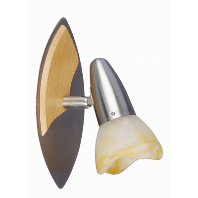 Kinkiet SISSI 460 satyna, jasne drewno