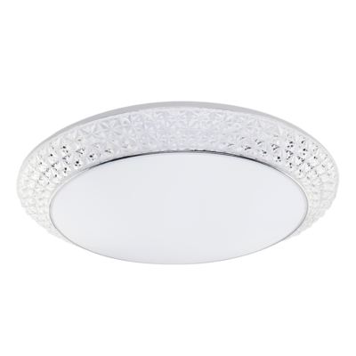 Plafon OMNIA 71316 biało-srebrny