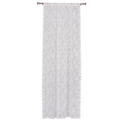 Firana z tunelem BELLA 140 x 260 cm off white