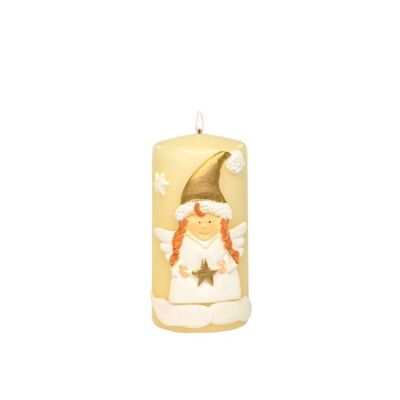 Świeca klubowa KL-4 120 x 58 Winter Angel mat écru