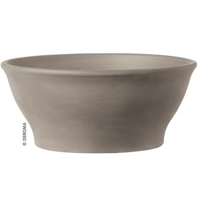 Doniczka ceramiczna Ciotola Liscia 32 cm GRAFITE