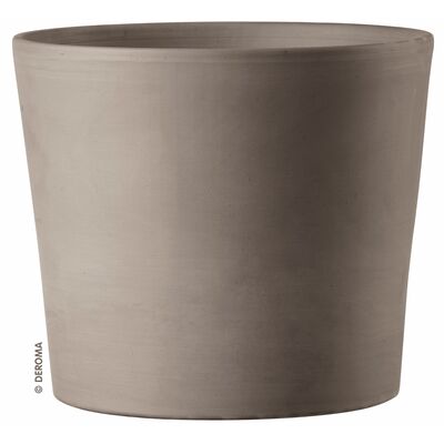 Doniczka ceramiczna Vaso Cilindrico GRAFITE 25 cm