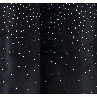 Zasłona z kółkami CRISTAL 140 x 260 cm antracyt