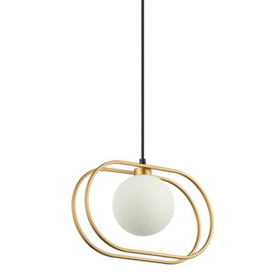 Lampa wisząca  Grosetta G9 złoto-czarna