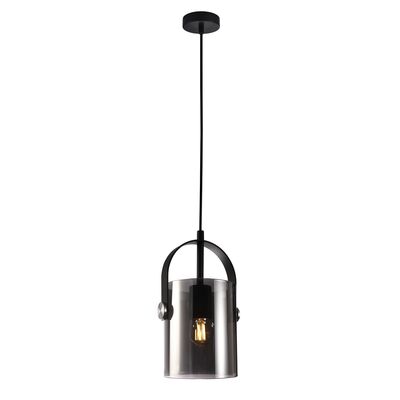Lampa wisząca Nanesma E27 czarna