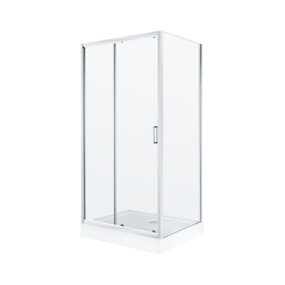 Kabina prysznicowa prosta KP-DORIS-15-100X80-T
