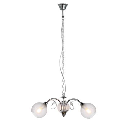 Lampa wisząca 3-płomienna Fibi E14 chrom