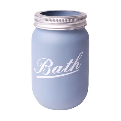 Kubek na szczoteczki BATH Ø7,5 x 13,5 cm niebieski