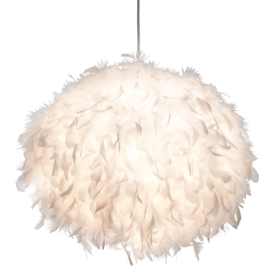 Lampa wisząca 1-płomienna Ducky E27 biały