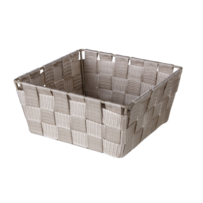 Organizer DOMI 9 x 19 x 19 cm pleciony beż