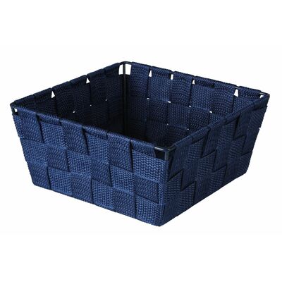 Organizer DOMI 9 x 19 x 19 cm pleciony granat
