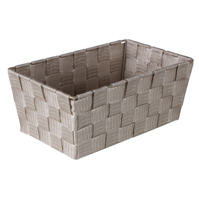 Organizer DOMI 10 x 25 x 15 cm pleciony beż