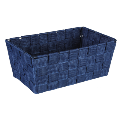Organizer DOMI 10 x 25 x 15 cm pleciony granat