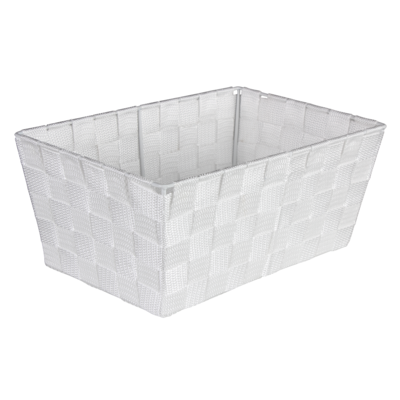 Organizer DOMI 13 x 30 x 20 cm pleciony biały