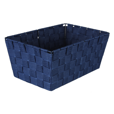Organizer DOMI 13 x 30 x 20 cm pleciony granat