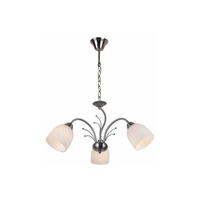 Lampa wisząca 3-płomienna Alice E27  nikiel mat