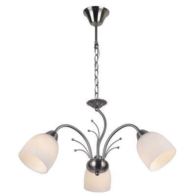 Lampa wisząca 3-płomienna Alice E27  nikiel mat