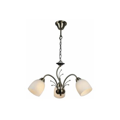 Lampa wisząca 3-płomienna Alice E27  patyna