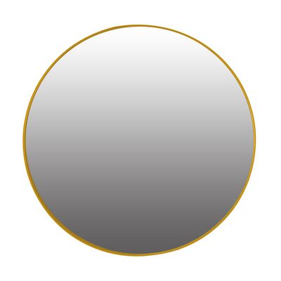 Lustro wiszące RONDO śr.50 cm żółty