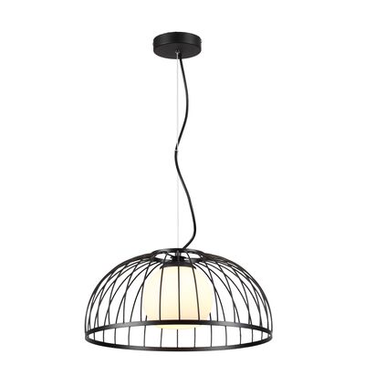 Lampa wisząca 1-płomienna Solario E27 czarny