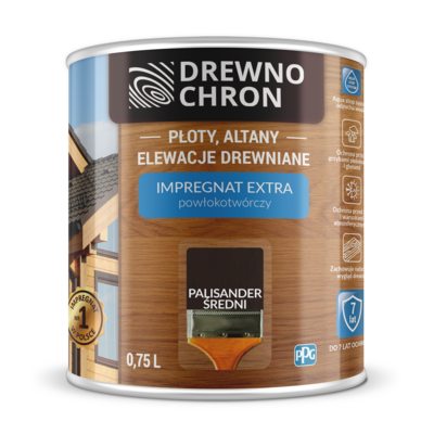 Impregnat EXTRA powłokotwórczy palisander średni 0,75 l