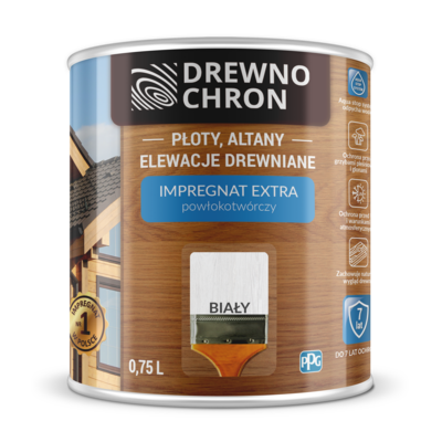 Impregnat EXTRA powłokotwórczy biały 0,75 l