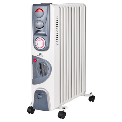 Grzejnik olejowy Turbo 2500 W 11 elementów z timerem