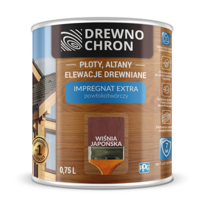 Impregnat EXTRA powłokotwórczy wiśnia japońska 0,75 l
