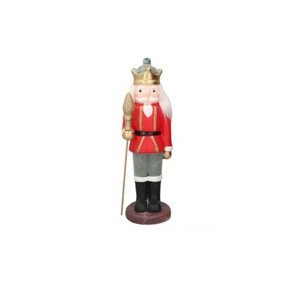Figurka ceramiczna Dziadek do orzechów 16 x 15 x 50 cm