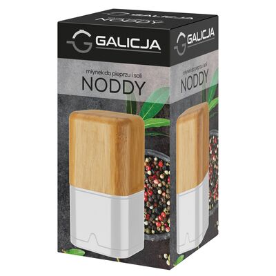 Młynek do pieprzu/soli NODDY biały