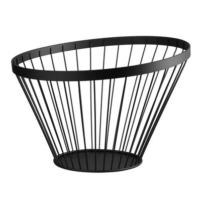 Koszyk metalowy COLLET 20 cm czarny