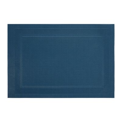 Mata stołowa AM-VELVET 30 x 45 cm niebieska