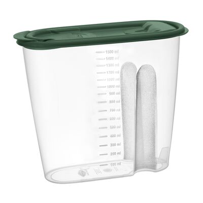 Pojemnik na artykuły sypkie 1,5 l MOLLY zielony
