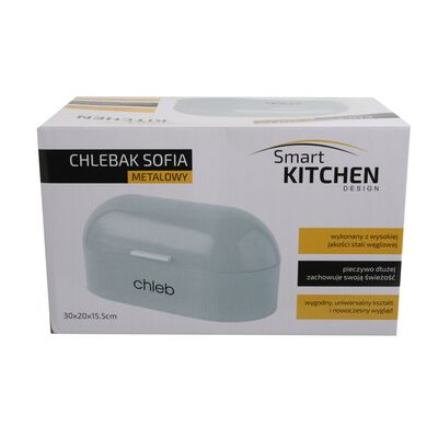Chlebak Sofia 30 x20 x 15,5 cm biały