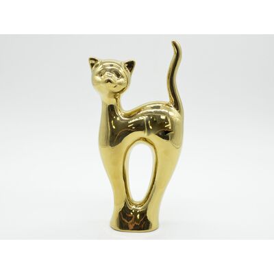 Figurka ceramiczna Kot 18 cm