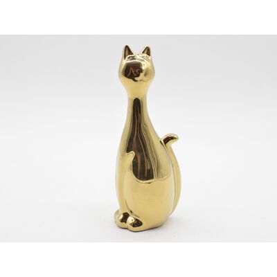 Figurka ceramiczna Kot 17,6 cm