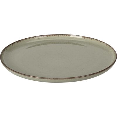 Talerz porcelanowy 27 x 2,5 cm jasnozielony