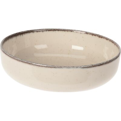 Miska porcelanowa 500 ml 15 x 4,5 cm beżowy