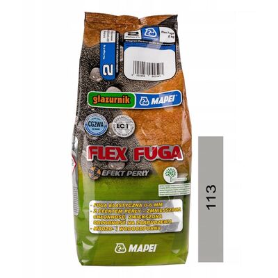 Flex fuga N.113 ALU Glazurnik 2 kg szary Mapei