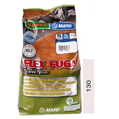 Flex fuga N.130 ALU Glazurnik 5 kg jaśmin Mapei
